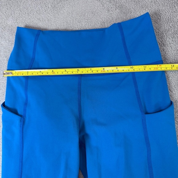 Fabletics Oasis PureLuxe High-Waisted Legging
 Blue, with Side Pockets XS - Picture 5 of 16